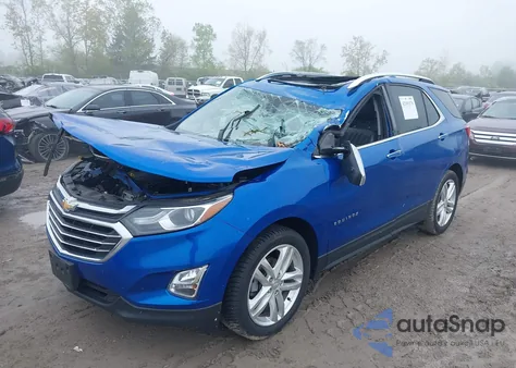 2019 Chevrolet Equinox Premier from USA, damaged, VIN 3GNAXNEV1KS554751